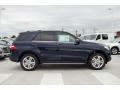 2015 Lunar Blue Metallic Mercedes-Benz ML 350 4Matic  photo #2