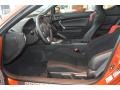 2015 Scion FR-S Black/Red Accents Interior Front Seat Photo