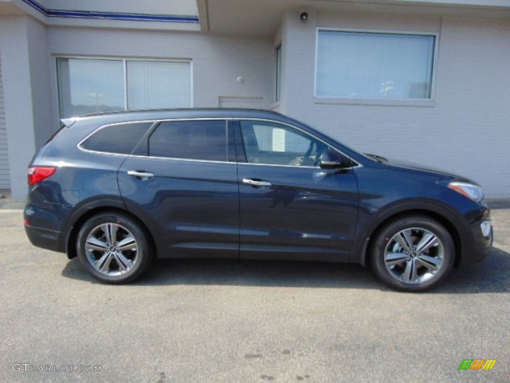 Night Sky Pearl 2014 Hyundai Santa Fe GLS AWD Exterior Photo #97318423