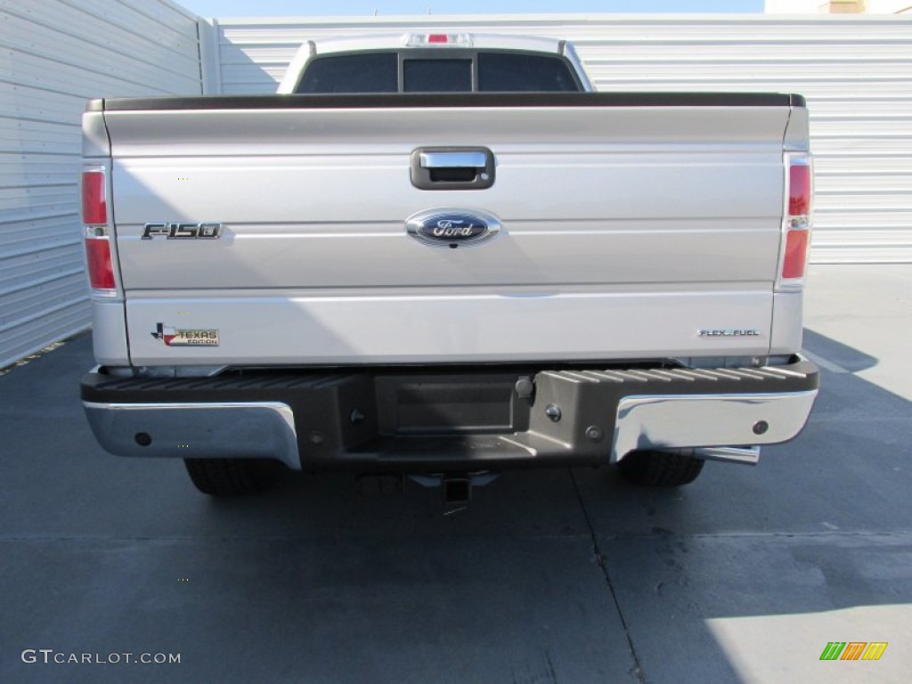 2014 F150 XLT SuperCrew 4x4 - Ingot Silver / Steel Grey photo #5