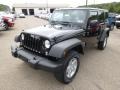 2015 Black Jeep Wrangler Unlimited Sport S 4x4  photo #3