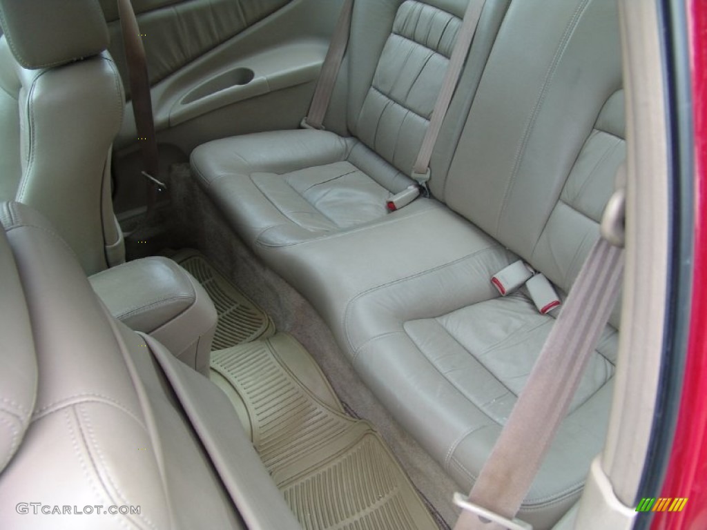 2001 Honda Accord EX V6 Coupe Rear Seat Photos