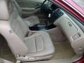 2001 Honda Accord Ivory Interior Front Seat Photo