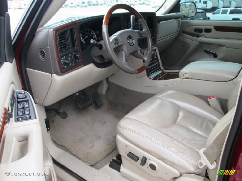 2004 Escalade AWD - Red E / Shale photo #5