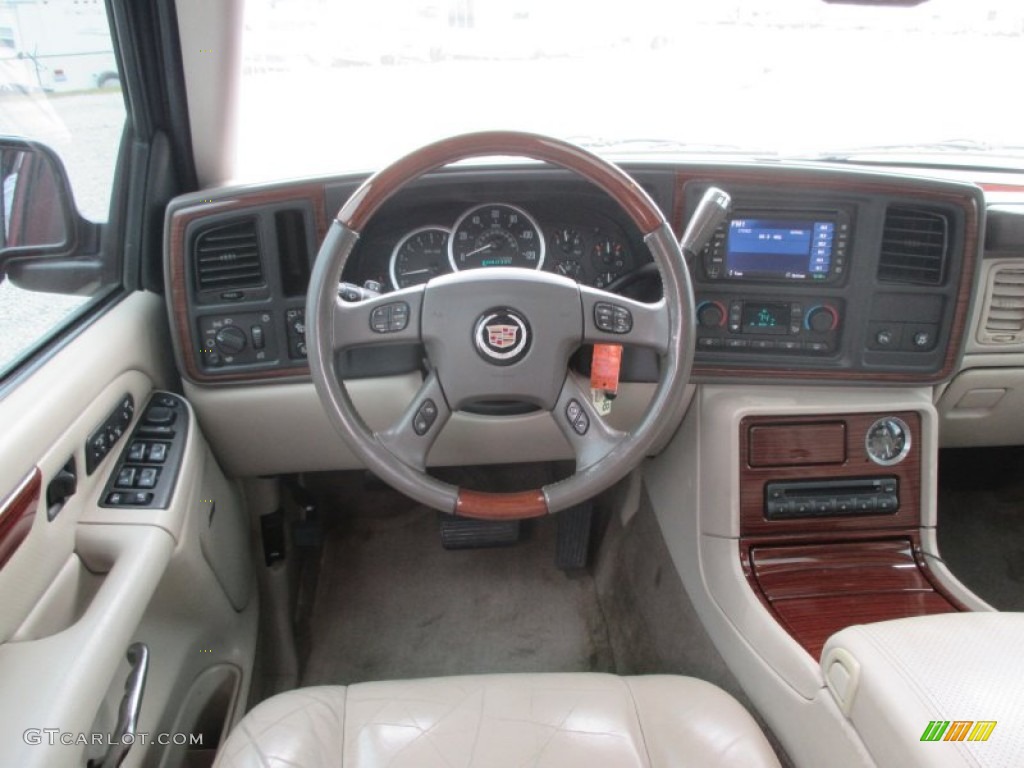 2004 Escalade AWD - Red E / Shale photo #24