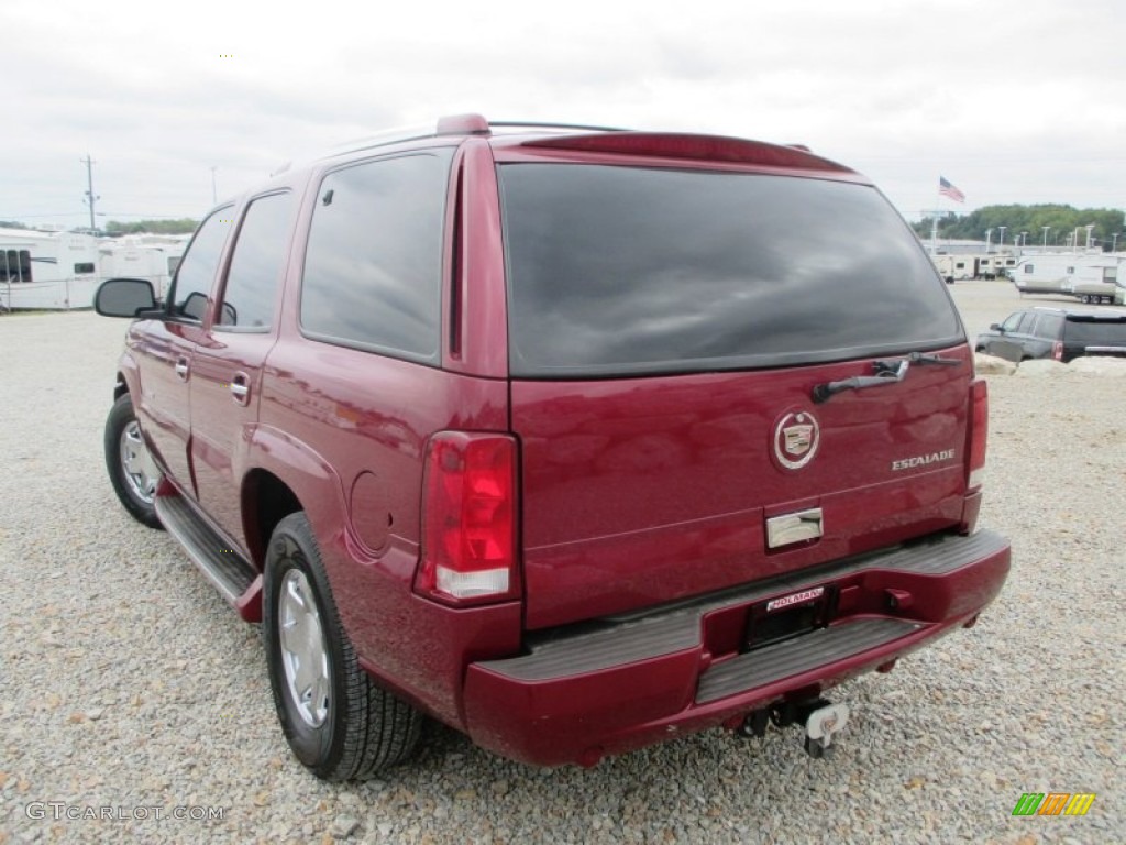 2004 Escalade AWD - Red E / Shale photo #28