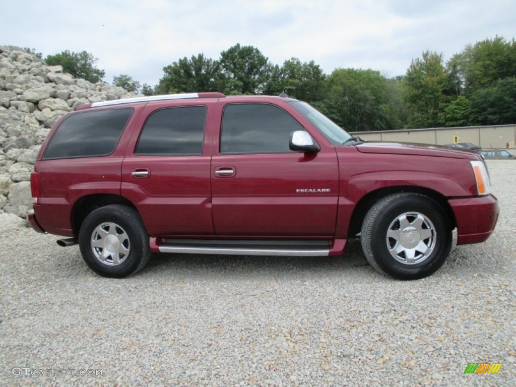 2004 Escalade AWD - Red E / Shale photo #38