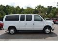 2014 Oxford White Ford E-Series Van E350 XLT Passenger Van  photo #2