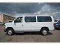 2014 Oxford White Ford E-Series Van E350 XLT Passenger Van  photo #6