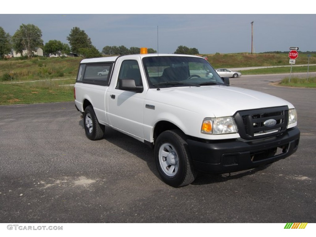 Oxford White 2007 Ford Ranger XL Regular Cab Exterior Photo #97329681