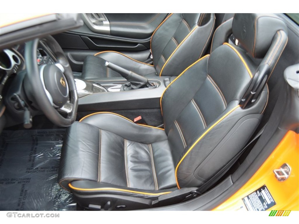 2008 Lamborghini Gallardo Spyder Interior Color Photos