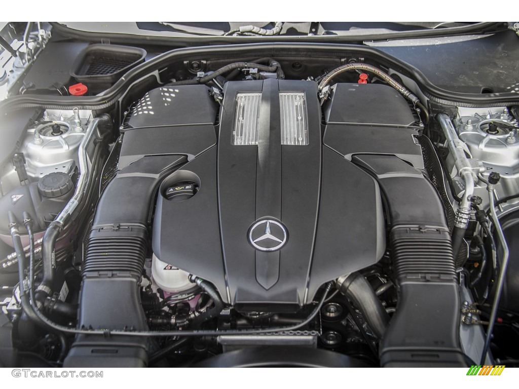 2015 Mercedes-Benz SL 400 Roadster 3.0 Liter biturbo DOHC 24-Valve VVT V6 Engine Photo #97331076