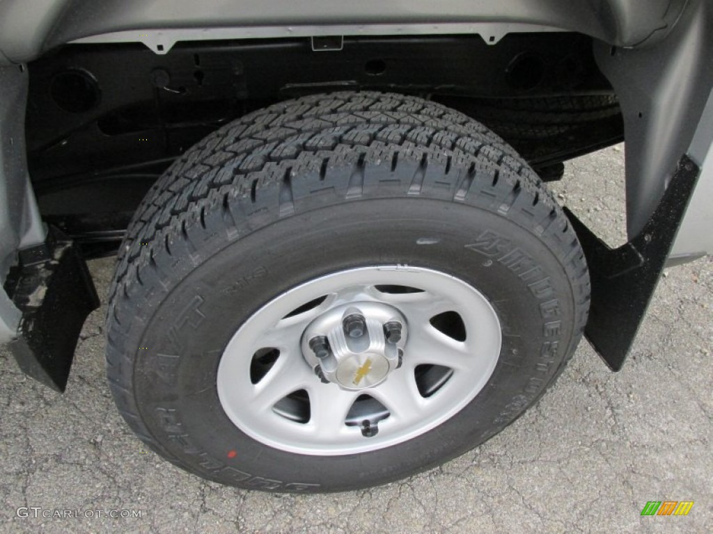 2014 Silverado 1500 WT Double Cab 4x4 - Silver Ice Metallic / Jet Black/Dark Ash photo #3