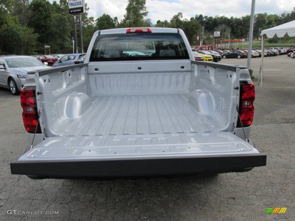 2014 Silverado 1500 WT Double Cab 4x4 - Silver Ice Metallic / Jet Black/Dark Ash photo #7