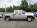 2014 Silver Ice Metallic Chevrolet Silverado 1500 WT Double Cab 4x4  photo #8