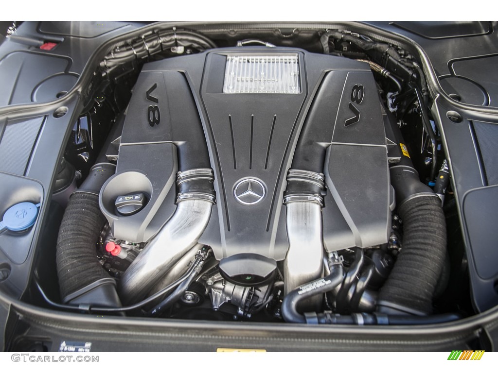 2015 Mercedes-Benz S 550 Sedan 4.6 Liter biturbo DI DOHC 32-Valve VVT V8 Engine Photo #97331781