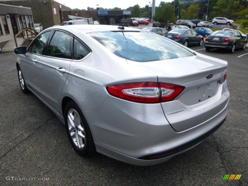 2013 Fusion SE - Ingot Silver Metallic / Charcoal Black photo #4