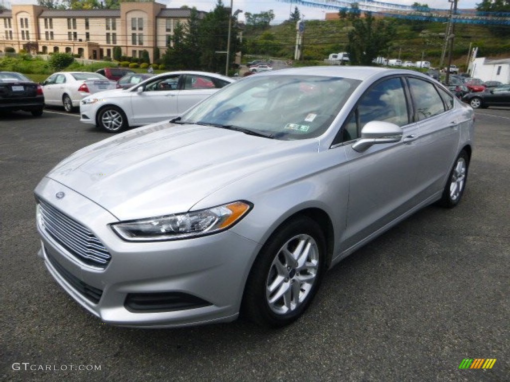 2013 Fusion SE - Ingot Silver Metallic / Charcoal Black photo #5