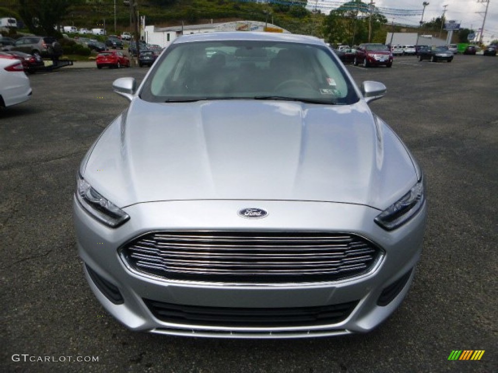 2013 Fusion SE - Ingot Silver Metallic / Charcoal Black photo #6