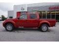 2015 Lava Red Nissan Frontier SV Crew Cab  photo #2