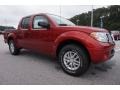 2015 Lava Red Nissan Frontier SV Crew Cab  photo #7