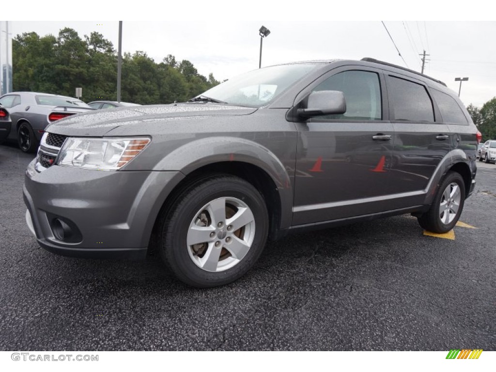 2012 Journey SXT - Storm Grey Pearl / Black/Light Frost Beige photo #3