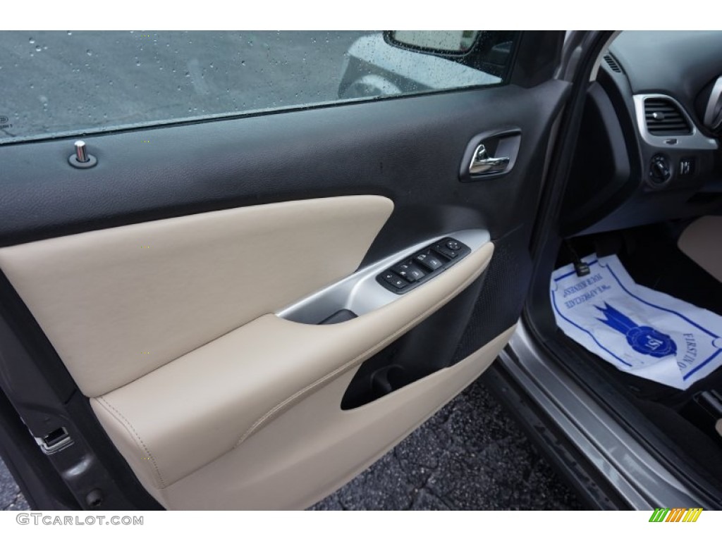 2012 Journey SXT - Storm Grey Pearl / Black/Light Frost Beige photo #12