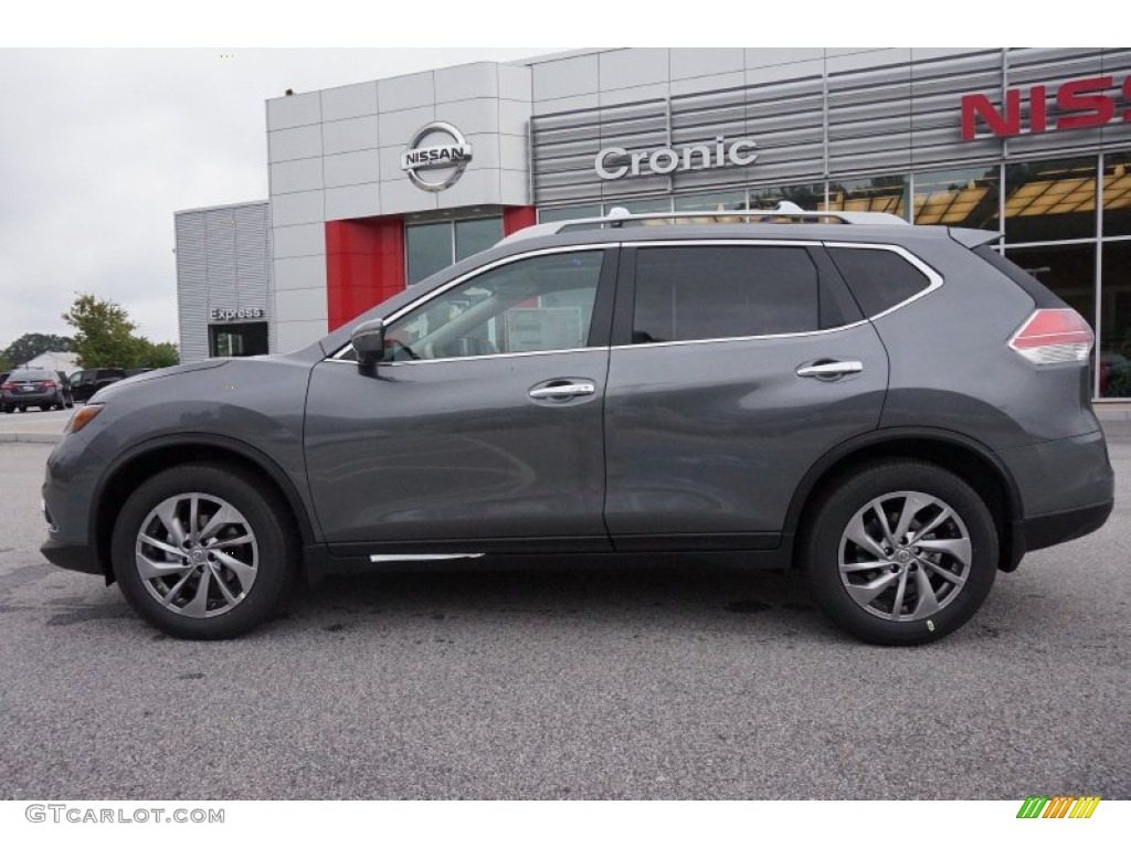 2015 Rogue SL - Gun Metallic / Charcoal photo #2