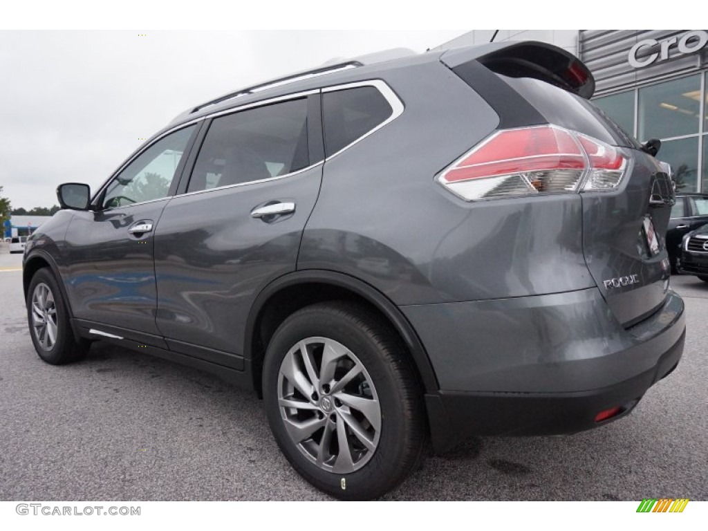 2015 Rogue SL - Gun Metallic / Charcoal photo #3