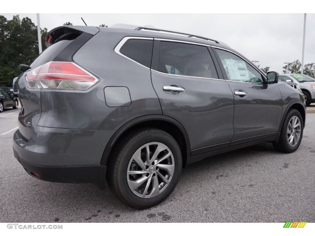2015 Rogue SL - Gun Metallic / Charcoal photo #5