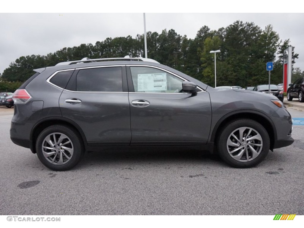 2015 Rogue SL - Gun Metallic / Charcoal photo #6