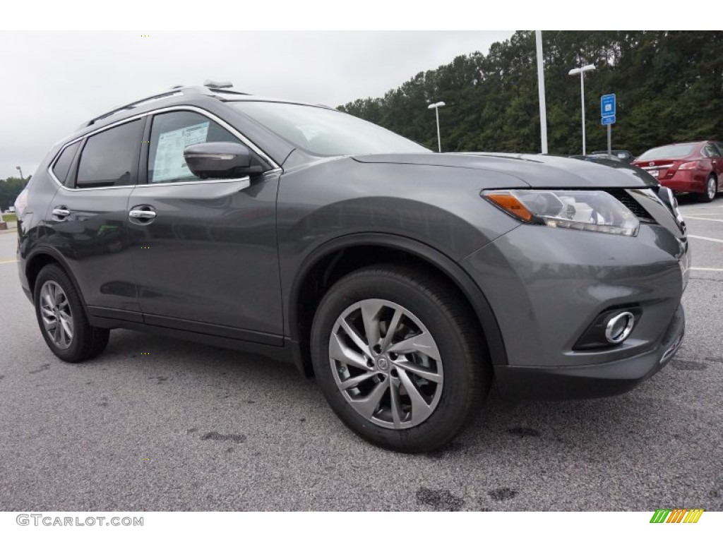 2015 Rogue SL - Gun Metallic / Charcoal photo #7
