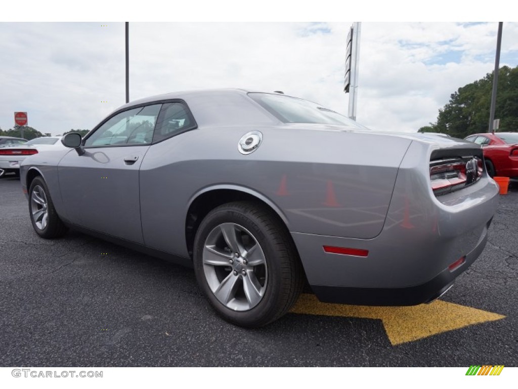 2015 Challenger SXT - Billet Silver Metallic / Black photo #5