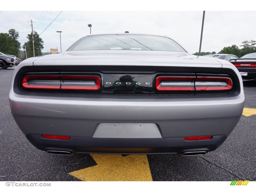2015 Challenger SXT - Billet Silver Metallic / Black photo #6