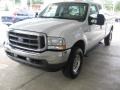 2003 Oxford White Ford F250 Super Duty Lariat SuperCab 4x4  photo #22