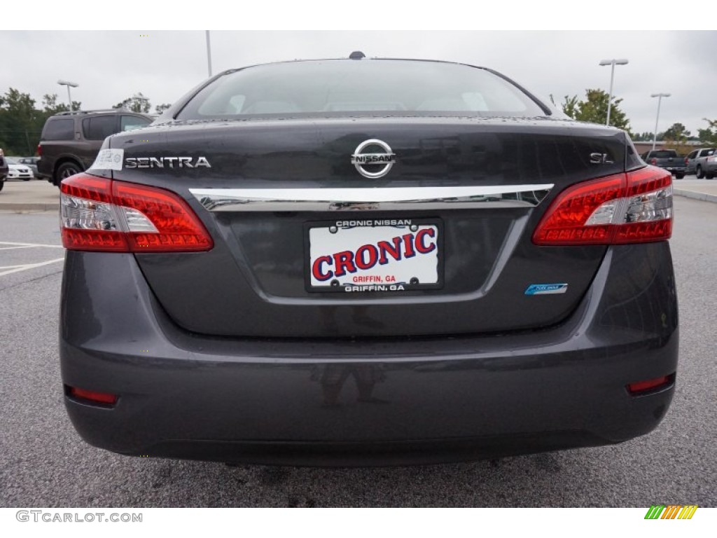 2014 Sentra SL - Amethyst Gray / Charcoal photo #4