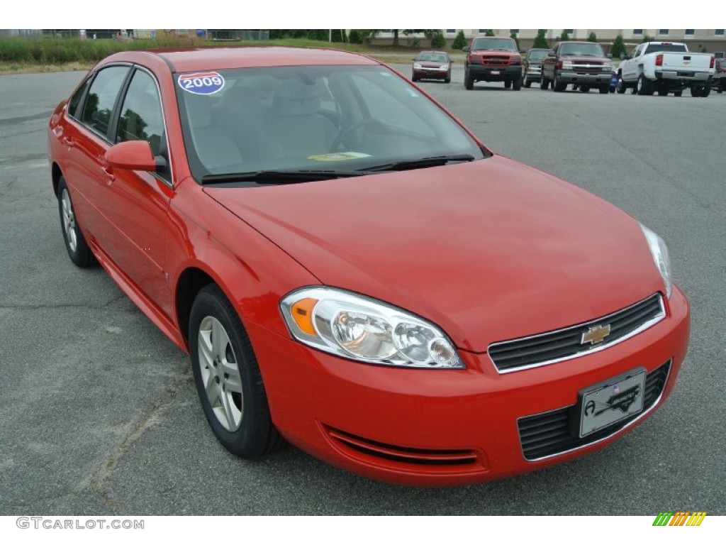 2009 Impala LS - Victory Red / Gray photo #1