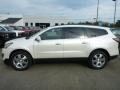 2015 White Diamond Tricoat Chevrolet Traverse LTZ  photo #2