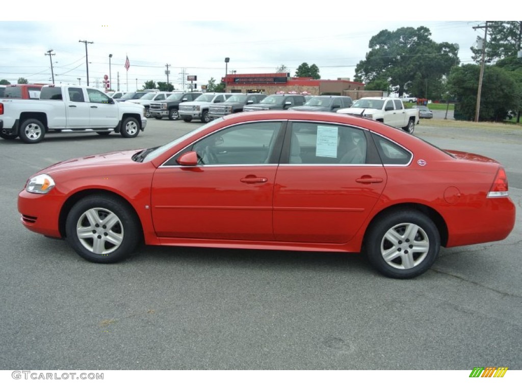 Victory Red 2009 Chevrolet Impala LS Exterior Photo #97339764