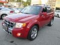 2011 Sangria Red Metallic Ford Escape Limited V6 4WD  photo #2
