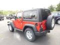 2015 Firecracker Red Jeep Wrangler Sport S 4x4  photo #8