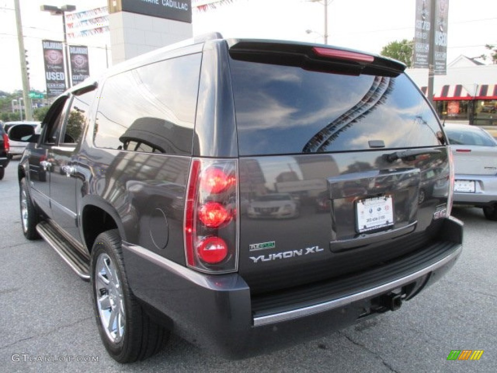 2010 Yukon XL Denali AWD - Storm Gray Metallic / Ebony photo #4