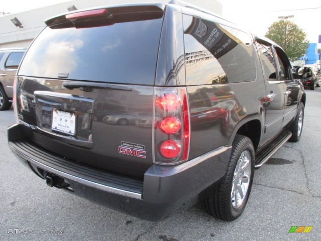 2010 Yukon XL Denali AWD - Storm Gray Metallic / Ebony photo #6