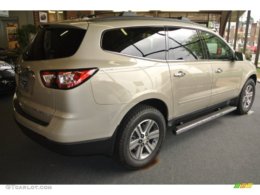 2015 Traverse LT - Champagne Silver Metallic / Ebony photo #6