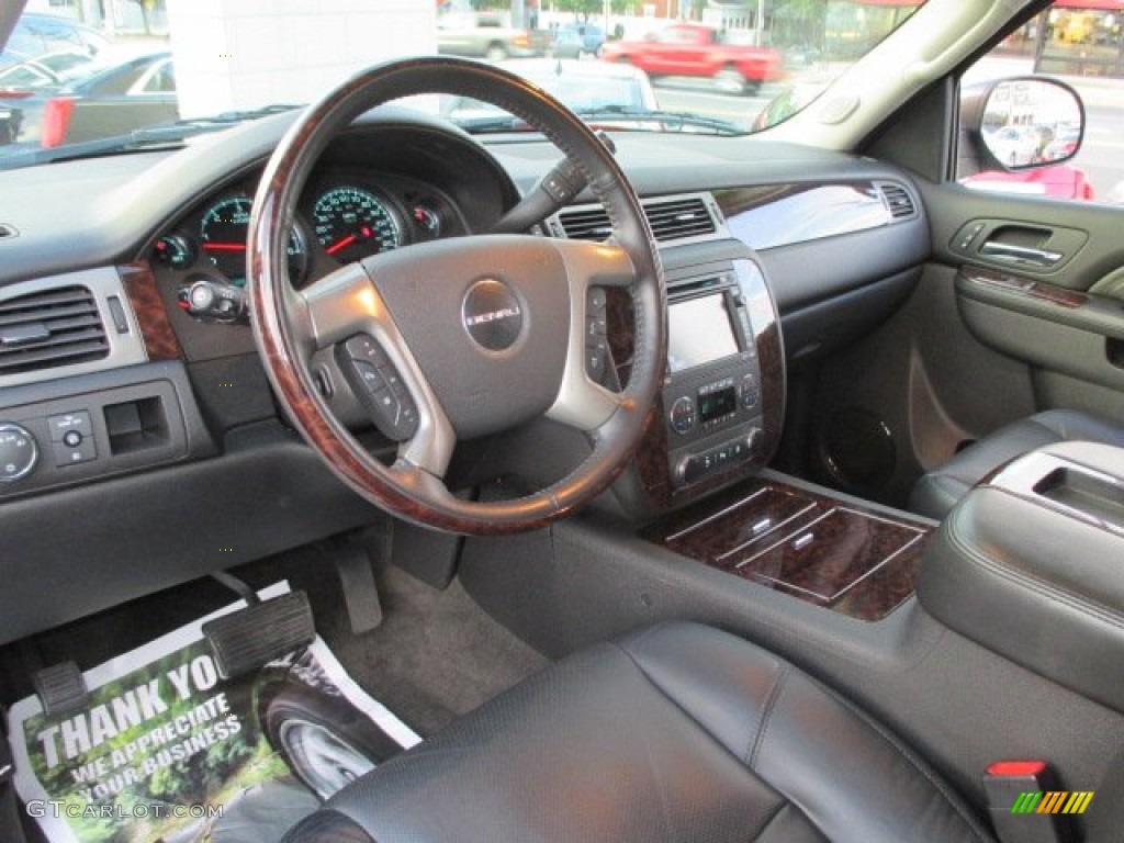 2010 Yukon XL Denali AWD - Storm Gray Metallic / Ebony photo #11