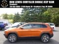 2015 Mango Tango Pearl Jeep Cherokee Trailhawk 4x4  photo #1