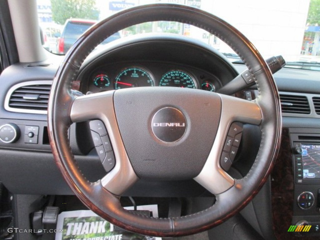 2010 Yukon XL Denali AWD - Storm Gray Metallic / Ebony photo #12
