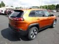 2015 Mango Tango Pearl Jeep Cherokee Trailhawk 4x4  photo #6