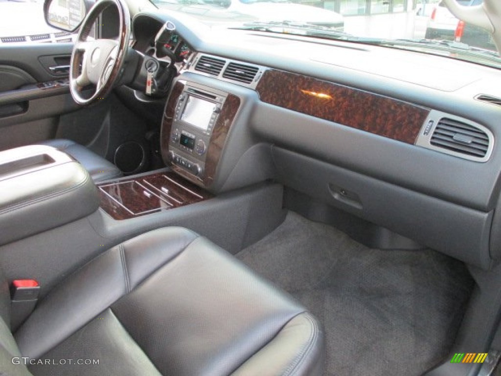 2010 Yukon XL Denali AWD - Storm Gray Metallic / Ebony photo #17