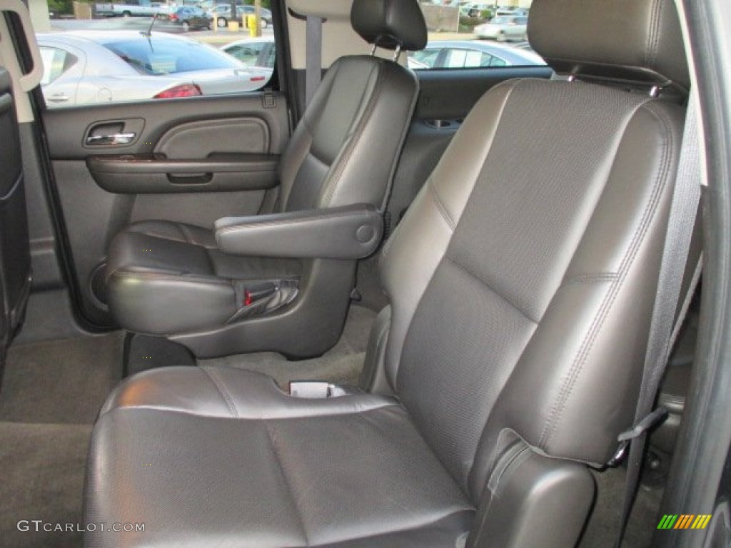 2010 Yukon XL Denali AWD - Storm Gray Metallic / Ebony photo #23